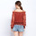 Long Sleeve Hollow Out Off Shoulder Strap Top